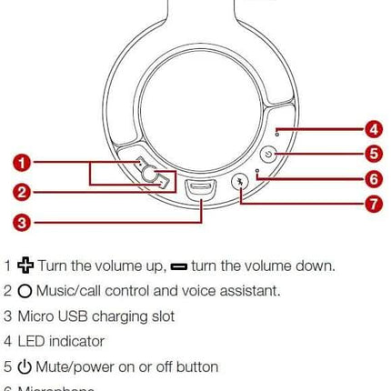 TCL ELIT400NC Wireless Bluetooth On-Ear Headphones (Refurbished)