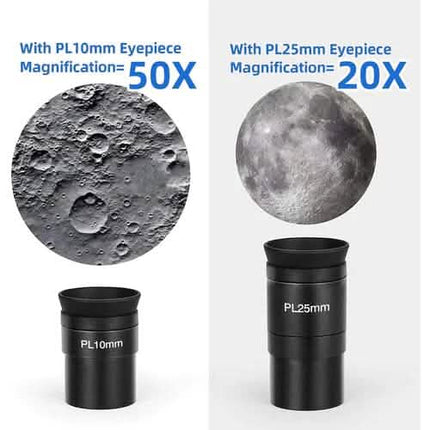 Telescope for Beginner 114mm Aperture 500mm AZ Mount Astronomical Reflector