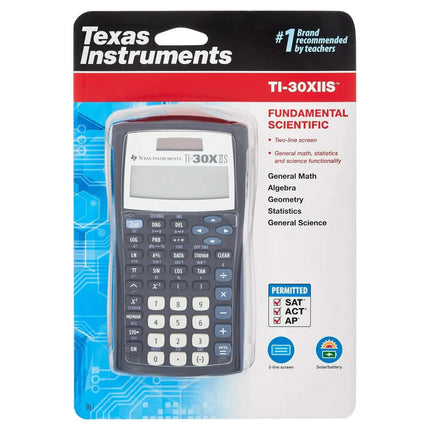 Texas Instruments TI-30XIIS 2 Line Scientific Calculator  (Refurbished)