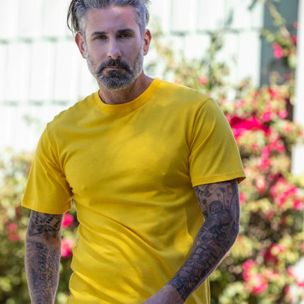 Men's Bamboo Viscose/Organic Cotton Short Sleeve T-Shirt - 5-Pack Mixed Colors