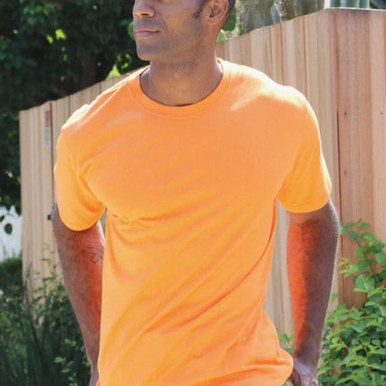 Men's Bamboo Viscose/Organic Cotton Short Sleeve T-Shirt - 5-Pack Mixed Colors