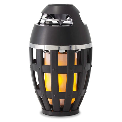 Tiki Torch Wireless Portable Stereo Speaker and Flame Table Lamp