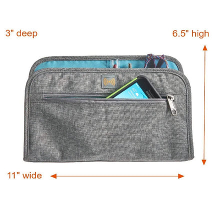 Tote, Handbag and Purse Organizer Insert with RFID Lining