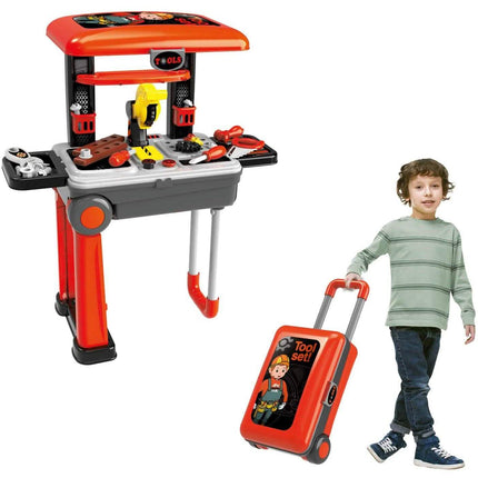 Toy Chef 2-in-1 Pretend Play Travel Set For Kids