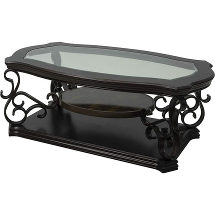 Traditional Coffee Table Accent Cocktail Table