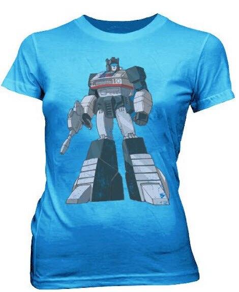 Transformers Optimus Prime Distressed T-Shirt – Vintage 80s Juniors Graphic Tee