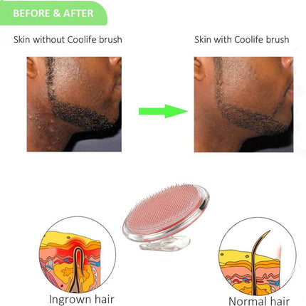 Transparent Silicone Shampoo Brush Scalp Massager Smoothing Comb
