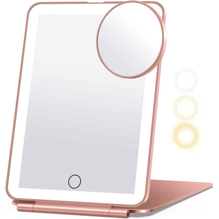 Travel Makeup Mirror with 10X Magnifying Mirror