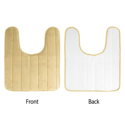 U Shaped Non-slip Toilet Mat
