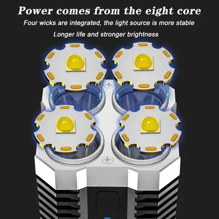 Ultra-Bright USB Rechargeable LED Flashlight