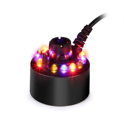 Ultrasonic Humidifier Mist Maker Fogger with 12 LED