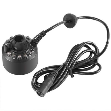 Ultrasonic Humidifier Mist Maker Fogger with 12 LED