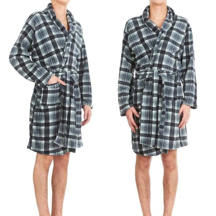 Unisex Fleece Robe with Pockets - Assorted Colors
