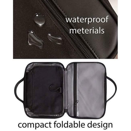 Unisex Waterproof, Foldable Travel Toiletry Bag