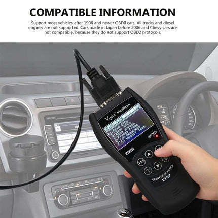 Universal Car Fault Reader Code Scanner Diagnostic Tool OBD 2 SCAN Reset Tool