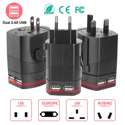 Universal Travel Power Adapter All in One Wall Charger