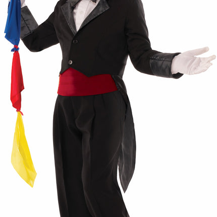 Black Magician Tailcoat Child Costume Jacket Small