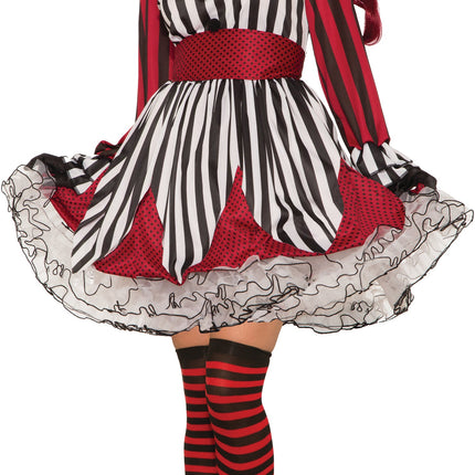 Miss Mischief Clown Women's Costume Standard