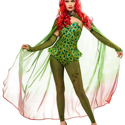 Poison Ivy Batman Green Women's Adult Costume Officially Licensed