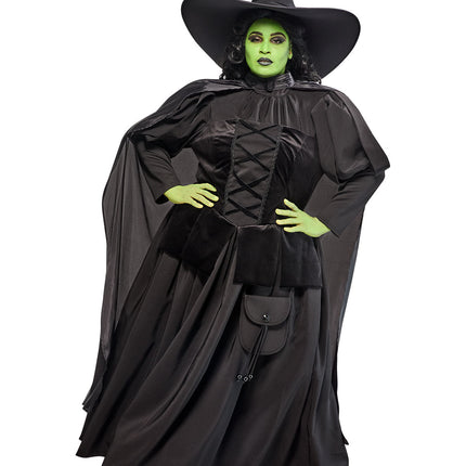 Wicked Witch Wizard Of Oz Adult Costume Plus Size Dress Officially Licensed