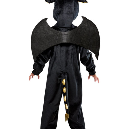 Black Dragon Zipsters Child Costume