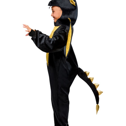 Black Dragon Zipsters Child Costume