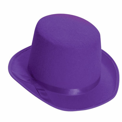 Deluxe Purple Top Hat