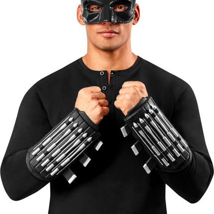 The Batman Gauntlets Adult Officially Licensed