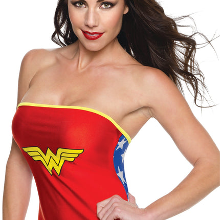 Women's Wonder Woman Fabric Tiara Headband Costume Accessory