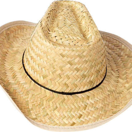 Straw Harvest Cowboy Farm Hand Costume Hat