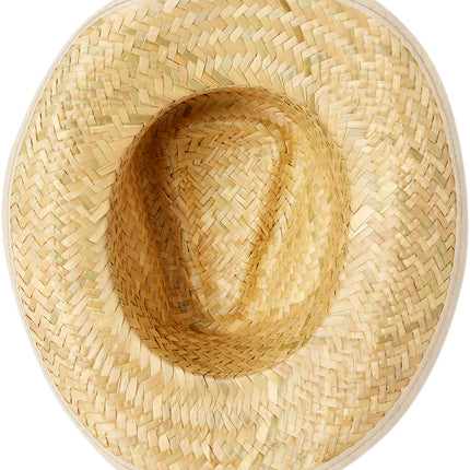 Straw Harvest Cowboy Farm Hand Costume Hat