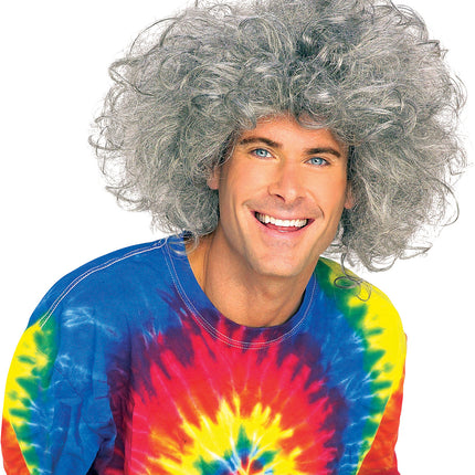 Bad Hair Day Einstein Adult Crazy Gray Wig