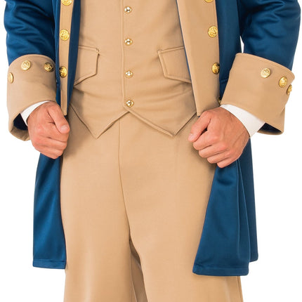 Patriotic Man Founding Father 1776 Adult Costume