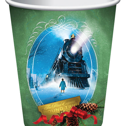 The Polar Express Party Cups Christmas Decorations 8 Count
