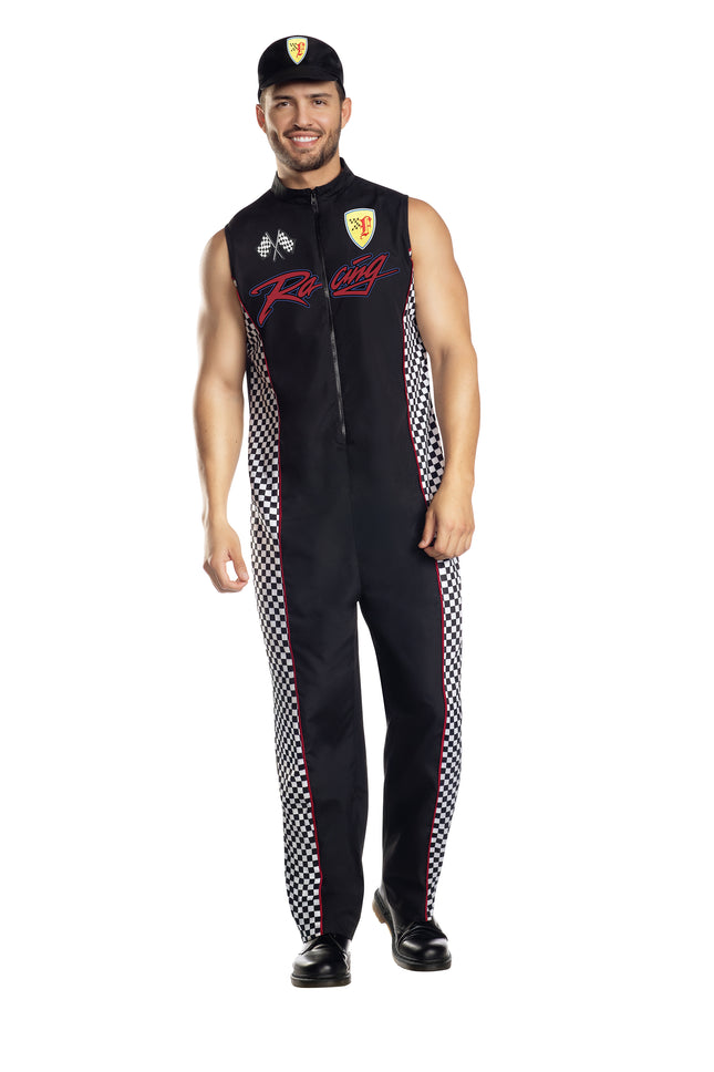 Formula Racer Men Costume