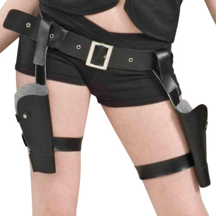 Tomb Raider Vixen Thigh Holster Set Adult Costume Accessory