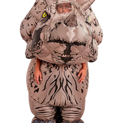Triceratops Dinosaur Costume Adult Inflatable