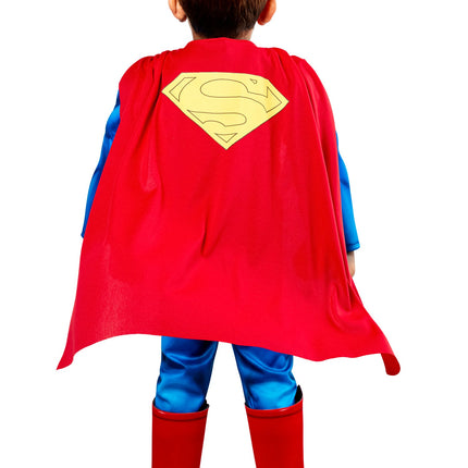 Superman Deluxe Muscle Jumpsuit Toddler Costume Officially Licensed