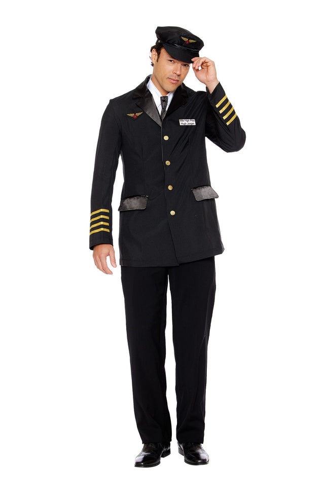 Mile High Pilot Men Costume