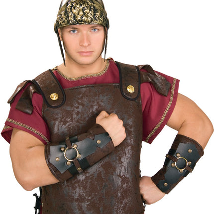 Roman Arm Guards Men's Costume Accessory