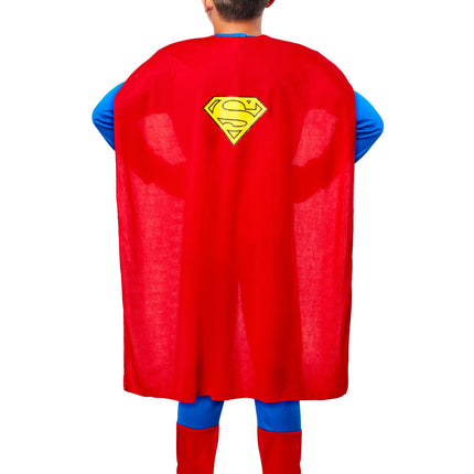 Deluxe Superman Muscle Chest Costume With Cape Child