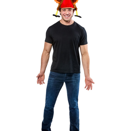 Thanksgiving Turkey Hat Adult Novelty