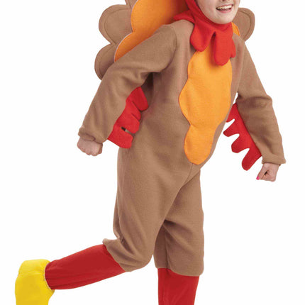 Turkey Thanksgiving Child Costume Size Small 4-6