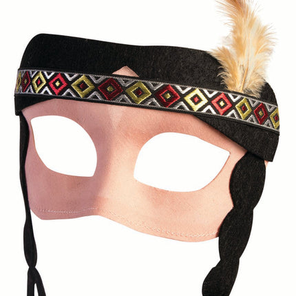 Brave Warrior Native American Adult Eye Mask