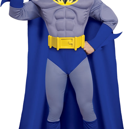Batman DC Heroes and Villains Deluxe Muscle Chest Adult Costume