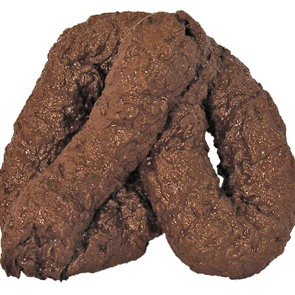 Dog Dirt Fake Chunky Doodoo Brown Poop