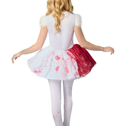 Abducted Abigail Bloody Tutu Dress Horror Ballerina Adult Costume