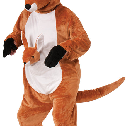 Jumping Jenny Kangaroo Plush Adult Mascot One Size