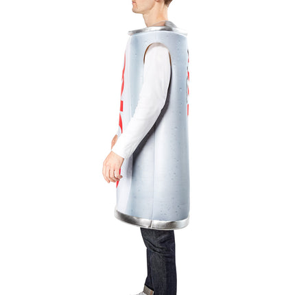 Diet Coke Can Foam Tunic Adult Costume Standard Size