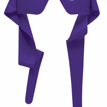 Large Tie On Purple Mask Venetian Mardi Gras Ninja Turtle Donatello